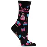 Hot Sox Women's Happy Birthday Sock