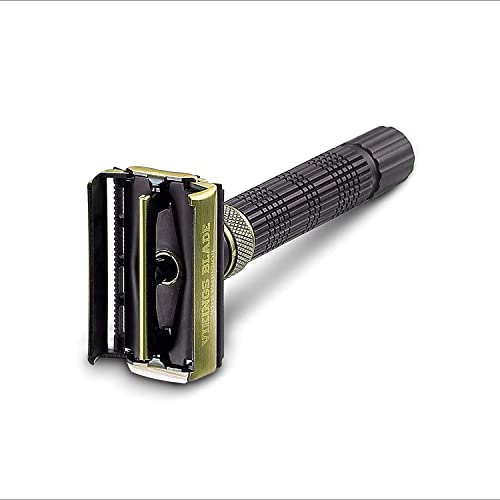 Adjustable Double Edge Safety Razor, The Emperor by VIKINGS BLADE, Long