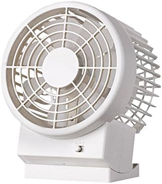 Yoosion Desktop Fan 2 Motor USB Table Fan Mini Personal Dual Motor Powerful Wind Blower Silent for Sleep, Home, Office, Baby, White