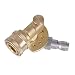 Tools Pro Quick Connecting Pivoting Coupler 120 Degree with 5 Angles and Safety Lock for Pressure Washer Spray Nozzle, Cleaning Hard to Reach Area Max 5000 PSI 1/4 Inch Plug primary