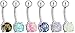 Forbidden Body Jewelry Surgical Steel Iridescent Resin Imitation Opal Prong-Set Belly Button Ring