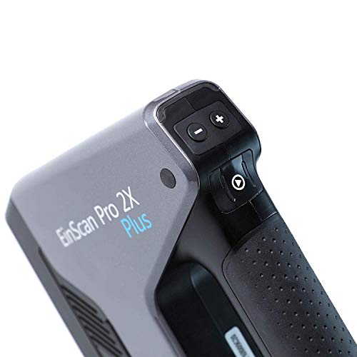 2019 EinScan Pro 2X Plus Multi-Functional Handheld 3D Scanner,Versatile/Align Scan Modes,0.04 mm Accuracy,Rapid/Fixed Scan Mode,10fps to 30fps Scan Speed,0.7 to 0.25mm Resolution,Built-in USB Cable