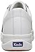 Keds School Days II Uniform Sneaker (Little Kid/Big Kid), White/Black, 1 M US Little Kid