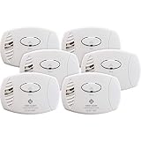 First Alert Carbon Monoxide Detector, Battery Operated, 6-Pack, CO400
