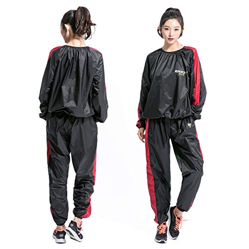 DNRZY F.I.T Sweat Sauna Suits for Men Women Plus Size AntiRip Sport