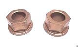 MTD 2 Pack Genuine 941-0597 Hex Flange Bearing Fits Yard-Man 741-0597 OEM