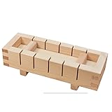IPPINKA Wooden Sushi Mold Press, Oshizushi