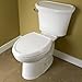 American Standard 5350110.020 Cadet 3 Slow-Close Elongated Front Toilet Seat and Cover, 1 Count (Pack of 1), White