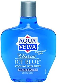 Aqua Velva Cooling After Shave Ice Blue, 3.5 Oz.