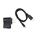 NiceTQ Home Wall AC Power Charger + USB Charging Cable for TaoTronics TT-SK06 20W Boom X Premium Wireless Bluetooth Speaker