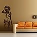 African Woman Wall Decal Lady Decor M181