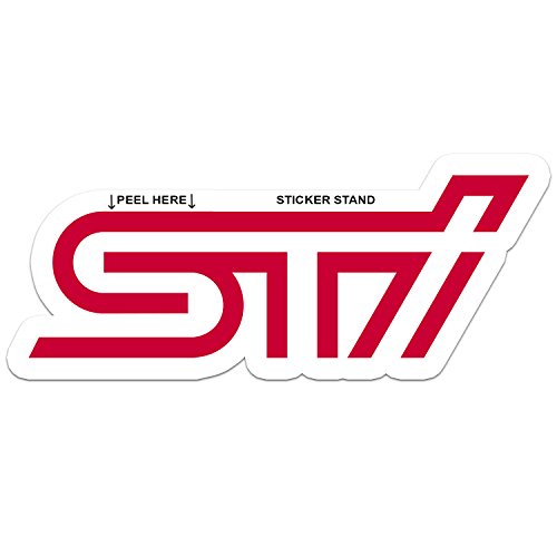 SUBARU Impreza STi racing car styling sticker 3