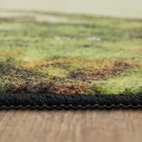 Mohawk Home Verde Palm Area Rug, 5 ft x 8 ft, Green 41xO9XZp%2BhL