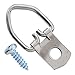 HangDone D Ring Picture Hangers 100-Pack Heavy Duty with Screws