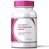 EstroGem, Advanced Female Hormone & Menopause Supplement, 100% All Natural, Perfect for Menopause & Menstrual Symptoms Support & Relief, for Women, 60 Capsules.