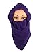 Balaclava Hooded Face Mask Fleece (Purple)