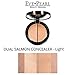 EVE PEARL Dual Salmon Concealer Full Coverage Under Eye Concealer Smooth Skin Treatment Brighten Makeup Hydrate Skincare (Light)