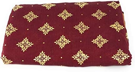 Inhika Women's Printed Chanderi Cotton Dupatta