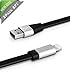 Avolare [2Pcs 6Ft]Flat Syncing and Charging Cord, Car Charger Cable Lightning to USB Cable for iPhone 6S / 6S Plus, iPhone 6 / 6 Plus, iPhone 5S 5C 5, iPad Air/Mini, iPad 4th, iPod (Black)