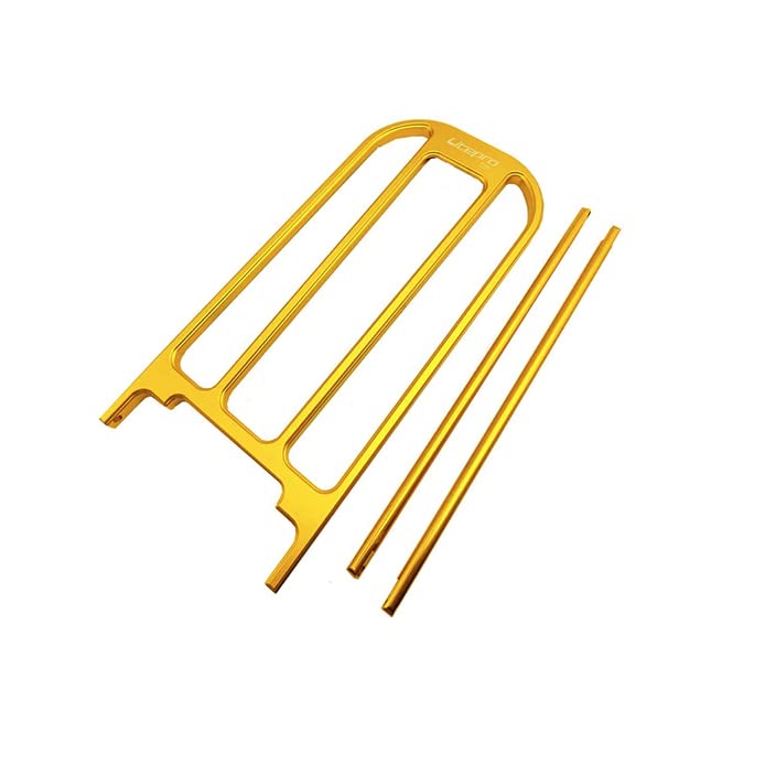 Aluminium Rack for BROMPTON 25 Kg Max Load in GOLD