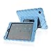 Apple iPad mini iPad mini Retina iPad mini 3 iPad mini Retina Hideaway with Stand Blue Black Gumdrop Cases Silicone Rugged Shock Absorbing Protective Dual Layer Cover Case