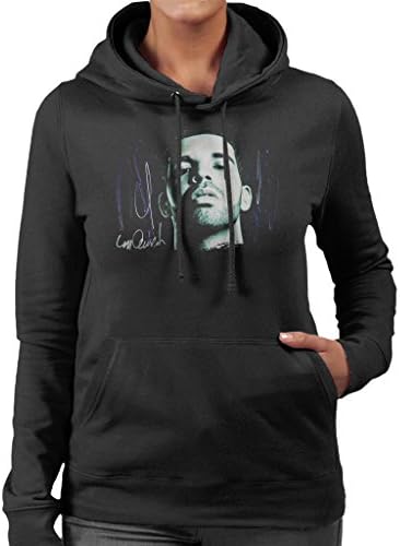 Sidney Maurer Original Portrait of Drake Ovoxo Women's Hooded Sweatshirt