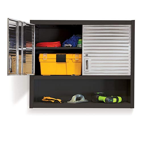 Seville Classics UltraHD Solid Steel Rolling Lockable Metal Storage