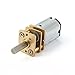 uxcell DC 12V 1000RPM Micro Speed Reduction Motor Mini Gear Box with 2 Terminals for RC Car Robot Model DIY Engine Toy