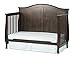 Child Craft Camden 4-in-1 Convertible Crib, Baby Crib Converts to Day Bed, Toddler Bed and Full Size Bed, 3 Adjustable Mattress Positions, Non-Toxic, Baby Safe Finish (Slate)