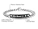 His or Hers Matching Set His Beauty Her Beast Titanium Stainless Steel Couple Bracelet in a Gift Box
