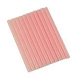 GlueSticksDirect Translucent Pink Colored Glue Sticks mini X 4