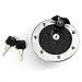 INNOGLOW Motorcycle Gas Fuel Tank Cap Cover & Key Lock Set for Kawasaki ZXR750 ZX-11 ZZR1100 ZX1100 ZR250 BALIUS ZX 7R 9R GPZ 250 400 750 900 1000 ZR400-D1 EX400-B1 EX-4 XANTHUS ZR-7 NINJA