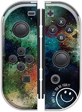 Nintendo Switch ケース 任天堂 スイッチ ジョイコン ハードタイプ カラフル 傷から守る 人気 かわいい グラデーション おしゃれ 水彩 ご予約品