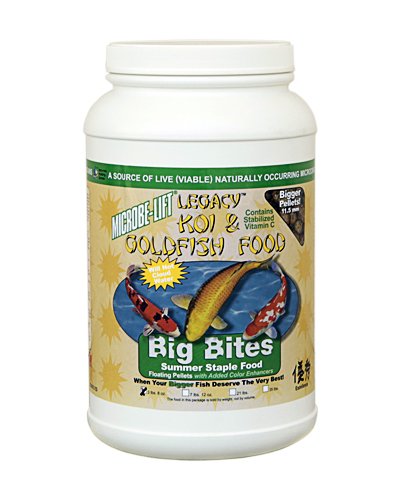 Ecological Laboratories Microbe Lift Legacy Big Bites Koi Food 16lb 12oz