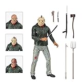 BODAN NECA Action Figure Friday The 13th Part 3 Jason Voorhees Action Figure Statues Model Doll Horror Collection Gifts - PVC 7