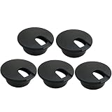 ANZESER 1-1/2" Black Desk Grommet (5 Pack)