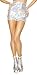 Roma Women's High-Waisted Sequin Shorts