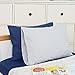 TILLYOU Toddler Pillowcase 2 Pack - Fits Pillow Sized 13