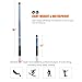 Shineda Telescopic Handheld Monopod Pole Selfie Stick SD-208 for GoPro Hero 2 3+ 4 5 6 and GoPro Session, SJCAM SJ4000 SJ5000 Xiaomi Yi Action Cameras,36