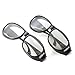3D Glasses COMBO (1 Pair RealD + 1 Pair IMAX) Passive 3D Big Lens Eyeglasses for Cinema Movie Theatre Home TV