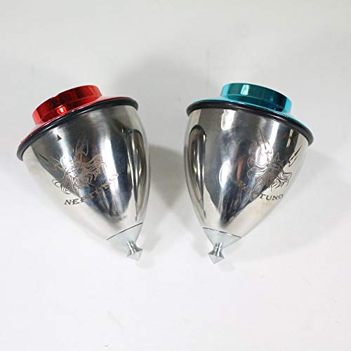 Trompos Space Spin Top Neptuno - Fixed Tip SpinTop (Blue)