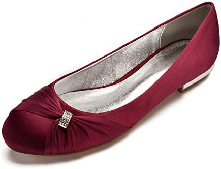 dark red wedding shoes
