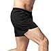 Lapasa Men's 5 inch Quick Dry Workout Running Shorts Supportive Mesh Liner Waterproof Zip Pocket M27