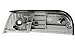 Evan Fischer Corner Light Compatible with 1998-2011 Ford Crown Victoria Plastic Clear & Amber Lens Passenger Side