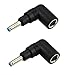 REBYIAO Computer Adapter Converter Jack, DC dongle 7.4mmx5.0mm Female to 4.5mmx3.0mm Male , for hp Laptop（2 PCS）