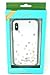 Kate Spade Clear Protective Case for iPhone Xs & iPhone X,Foil Confetti Dot