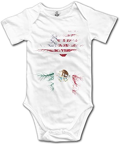 American Grown Mexican Roots Short Sleeves Newborn Baby Special Baby Climbing Clothes, Fashion And Easy To Clean Newborn