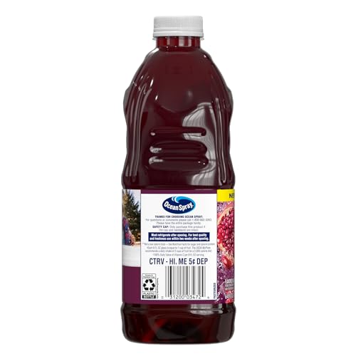 OCEAN SPRAY® 100% JUICE CRANBERRY POMEGRANATE JUICE BLEND, 64 FL OZ BOTTLE