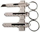 Keychain Knife with Retractable Razor Blade-Best Small Box Cutter/Penknife Smaller than Xacto Knife
