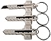 Keychain Knife with Retractable Razor Blade—Best Small Box Cutter/Penknife Smaller than Xacto Knife
